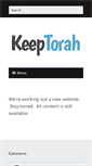 Mobile Screenshot of keeptorah.com